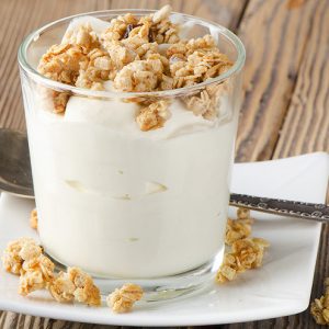 Fromage blanc muesli